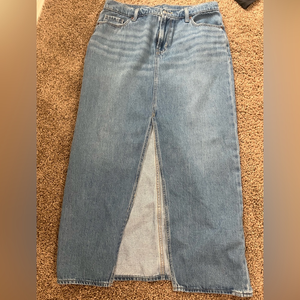 Denim maxi